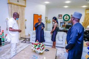 WAEC Student with 9As meets governor