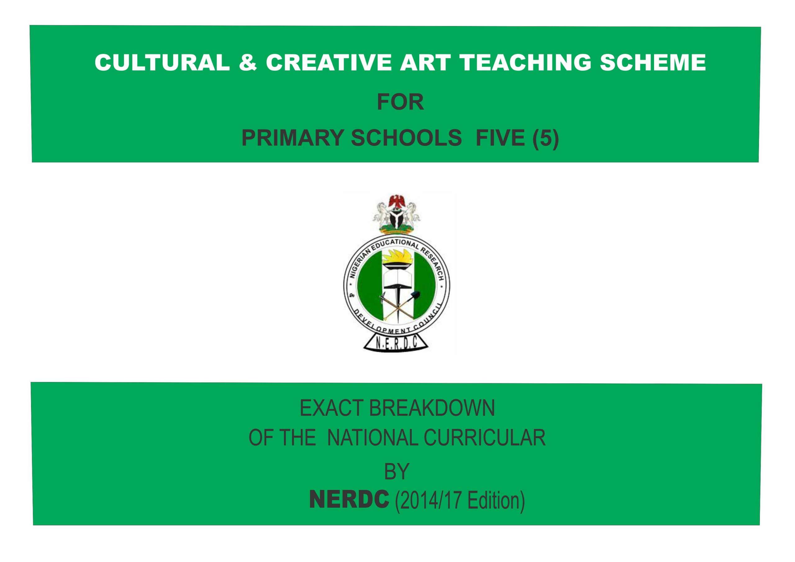 Primary 5 CCA Scheme of work