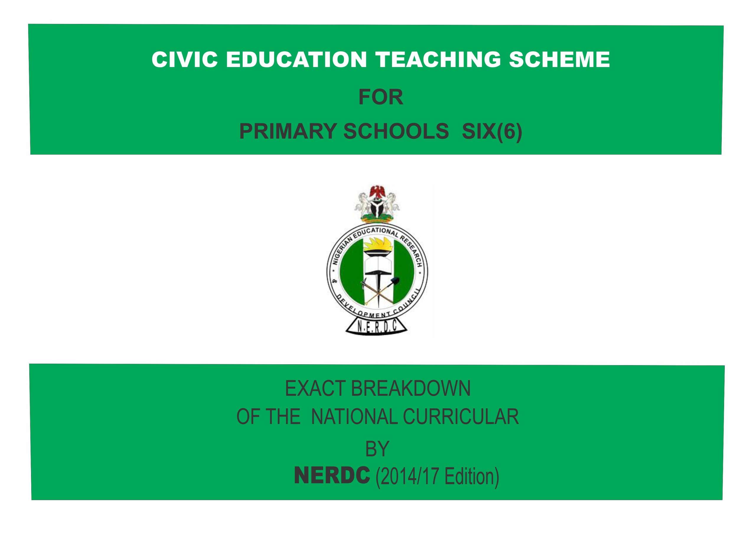 Primary 6 Civic Education Scheme