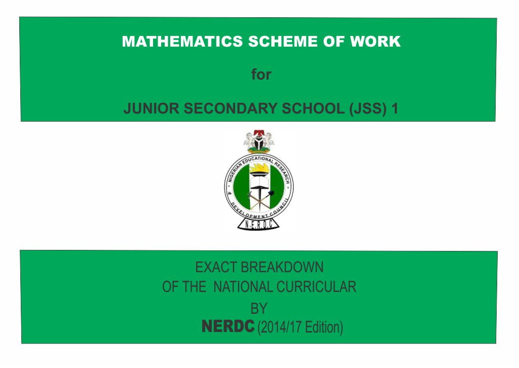 JSS 1 Mathematics Scheme of Work