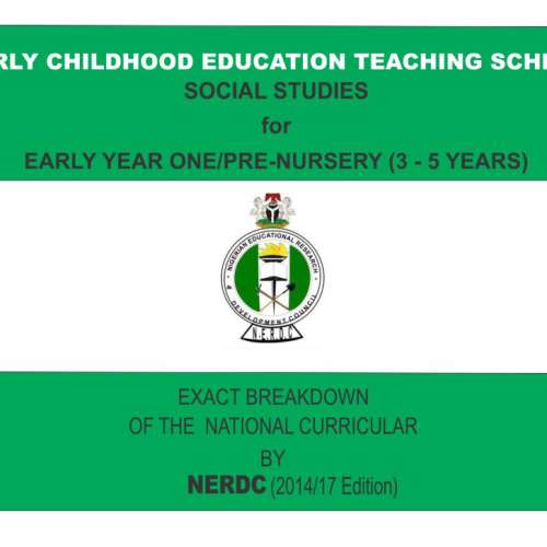 Pre-Nursery Social Studies Scheme of Work
